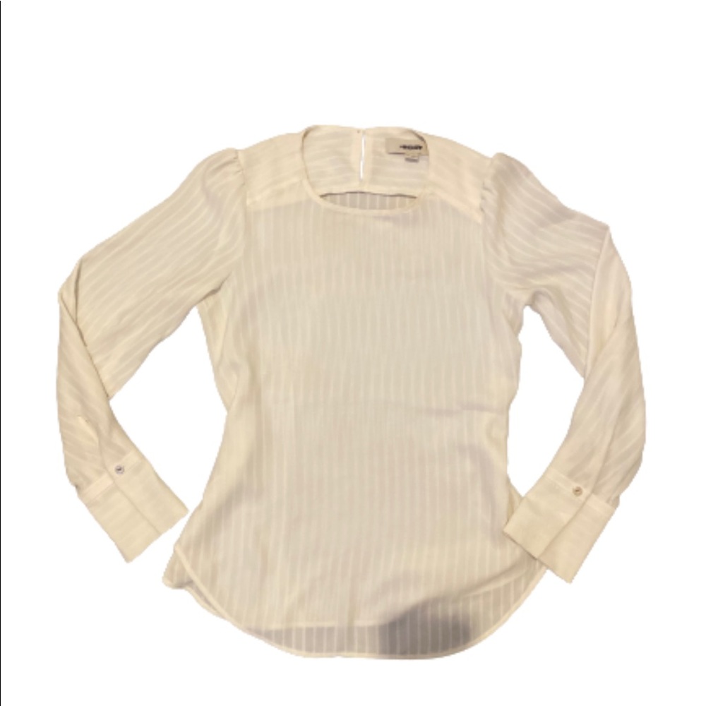 White blouse top